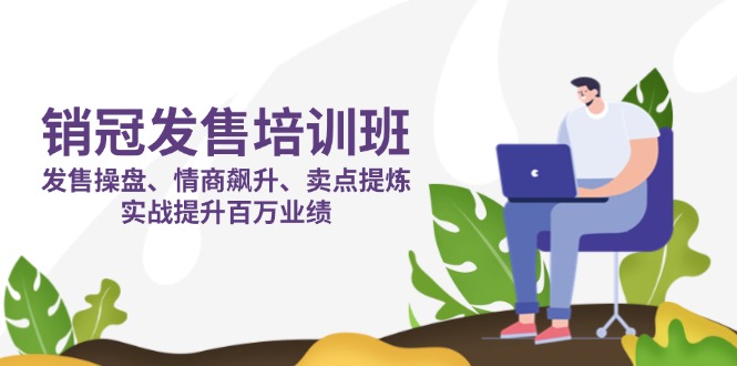 （14203期）销冠 发售培训班：发售 操盘+情商 飙升+卖点 提炼，实战提升百万业绩-轻创资源网